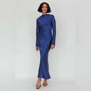 Selfie Leslie Blue Maxi Dress